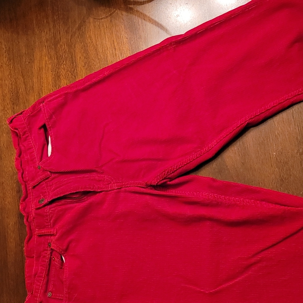 Red Corduroy Pants